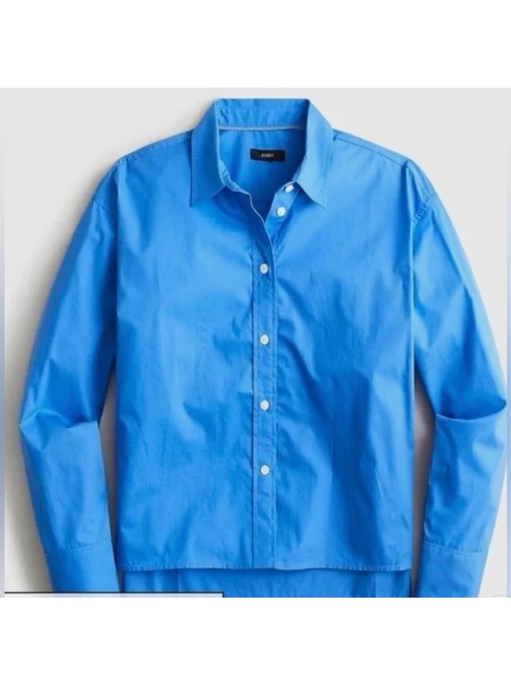 J. Crew Bright Blue Button-Down Shirt